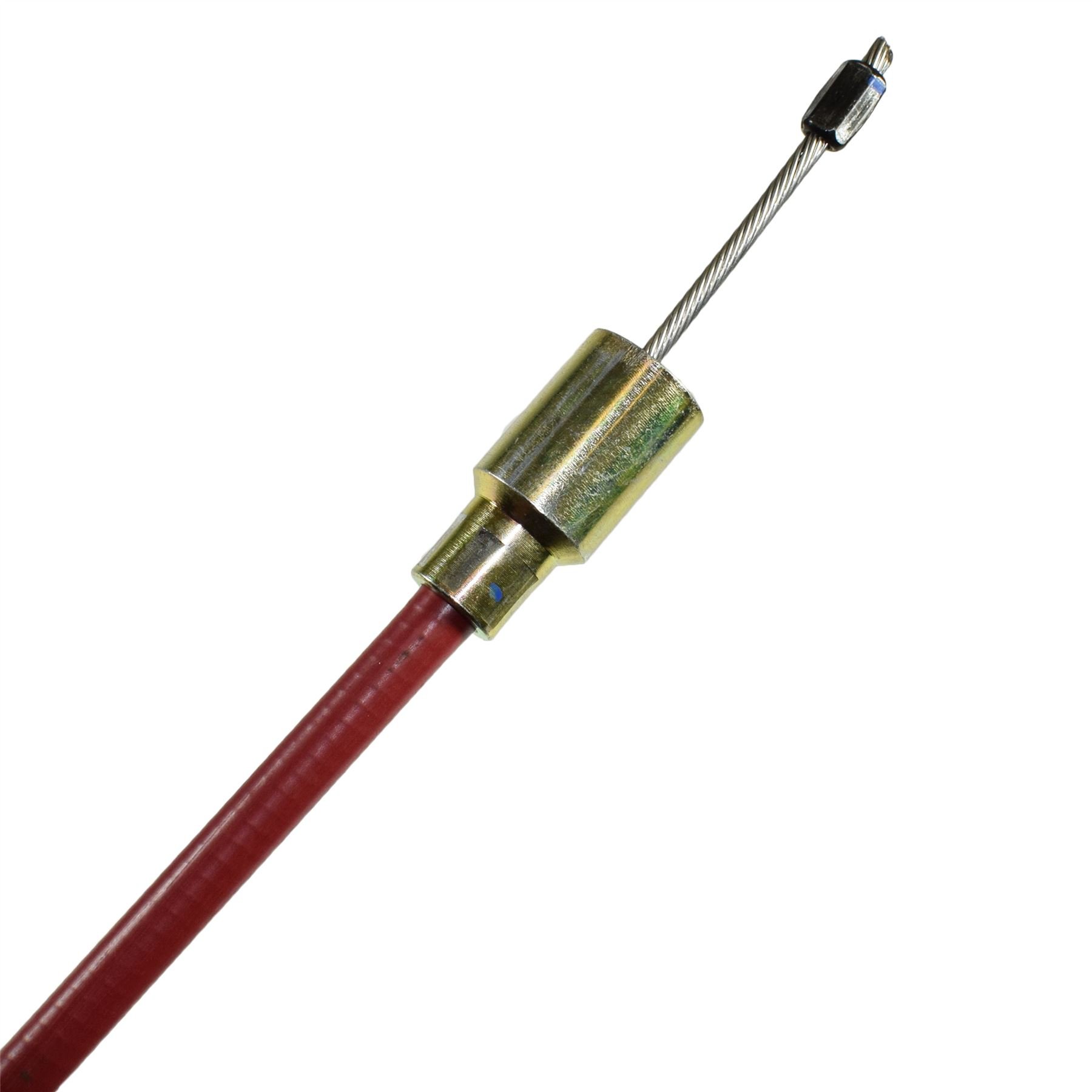 AB Tools 2 x kabel hamulcowy do przyczepy ze stali nierdzewnej do systemów osi węzłowych osłona zewnętrzna 1030 mm