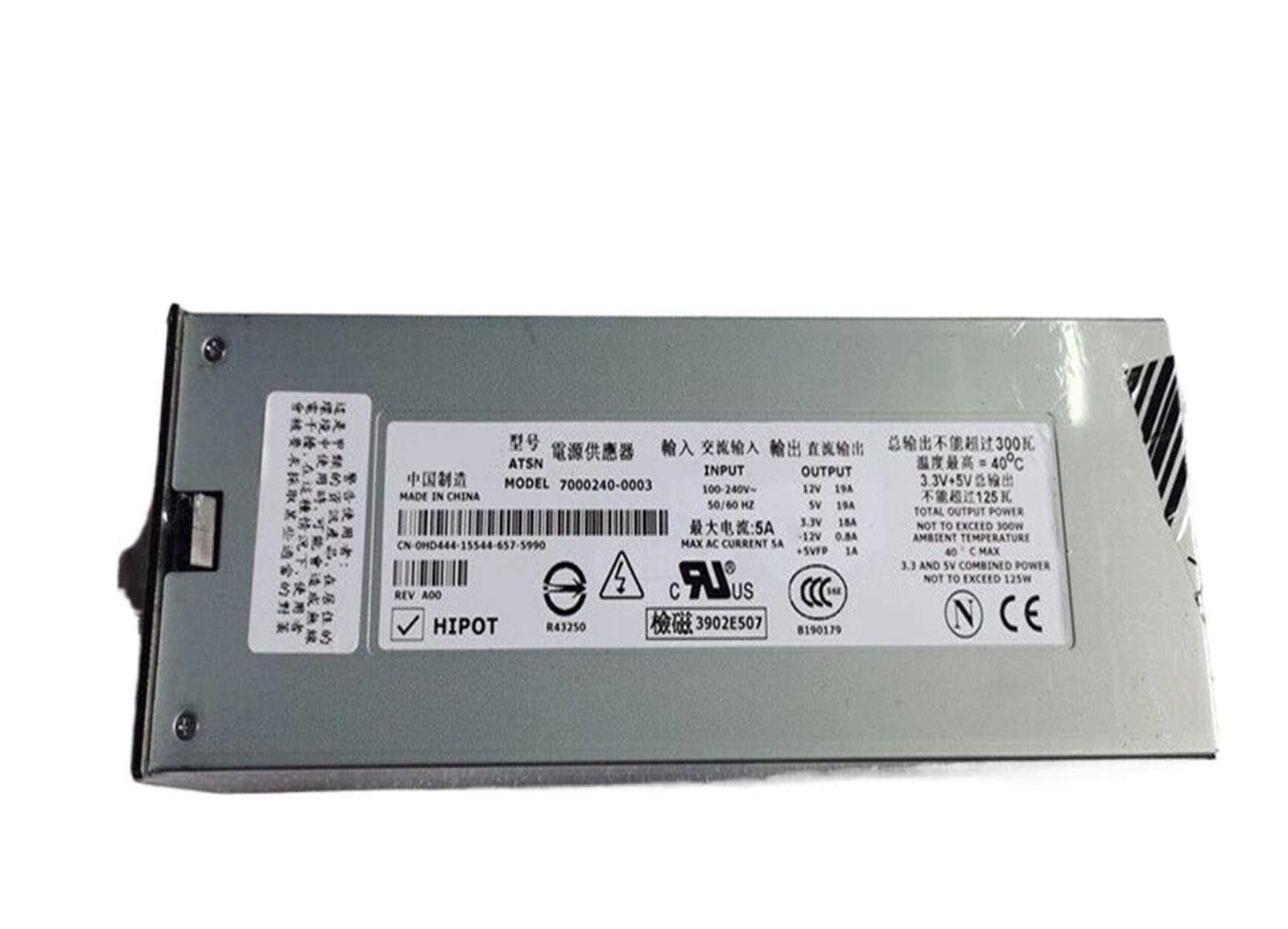Alimentation Serveur PE4600 7000240-0003 bloc de rechange 300W 06F777 0HD444 pour baie réseau