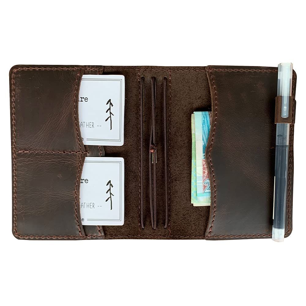 Amazon | トラベラーズ手帳カバー インナーポケット付き カード