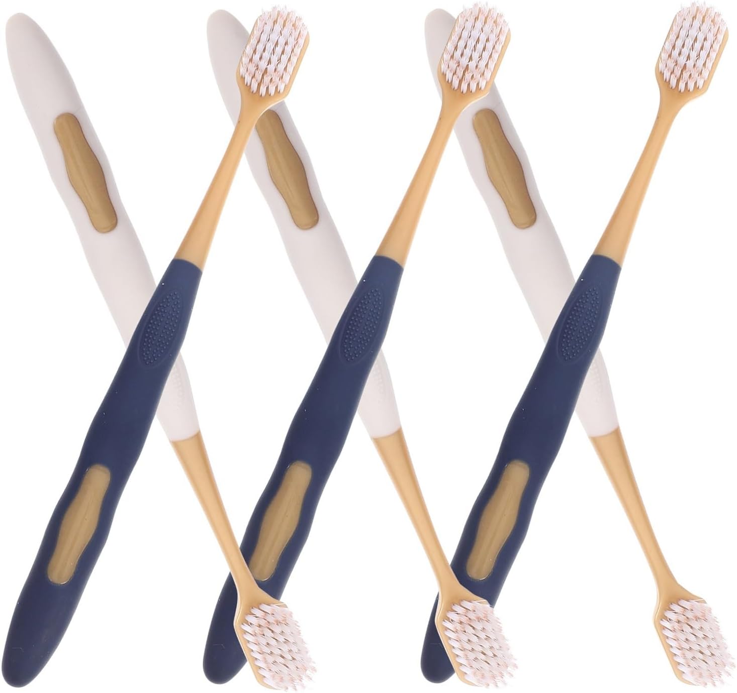 36Pcs Wide Brush Toothbrush Soft Bristle Manual Adult Toothbrushes Portable Travel Household Daily Use