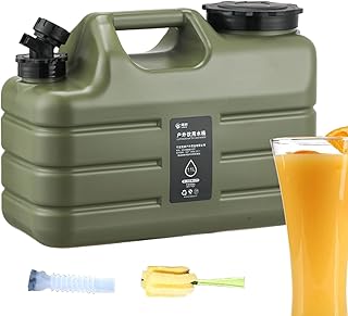 スポート付き水ジャグ,11L 防水漏れ防止 ジャグ - 飲料水保存容器 - アウトドア ハイキング オーバーランディング ロードトリップ の ため の 水分補給 と 車両 用 および 飲料 用