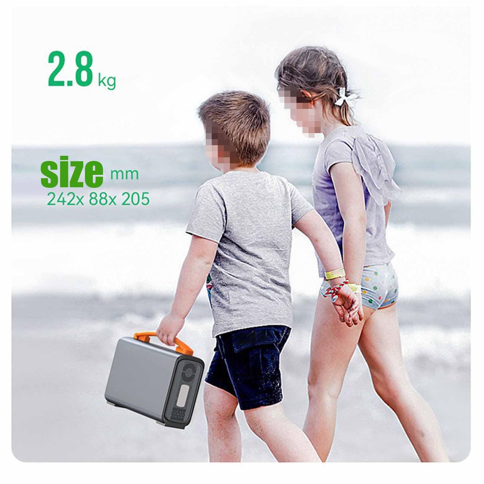 Przenośny wielofunkcyjny generator awaryjny, stacja szybkiego ładowania laptopów 200 W, 192 Wh-320 Wh, delikatny i kompaktowy, do użytku na zewnątrz, w sytuacjach awaryjnych, w przypadku awarii zasi