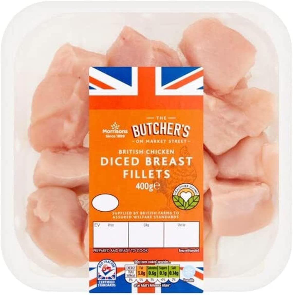 Diced Chicken Fillet 400g