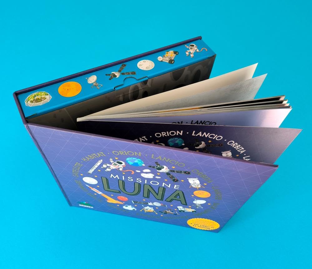 Missione luna. Ediz. a colori. Con modelli da costruire