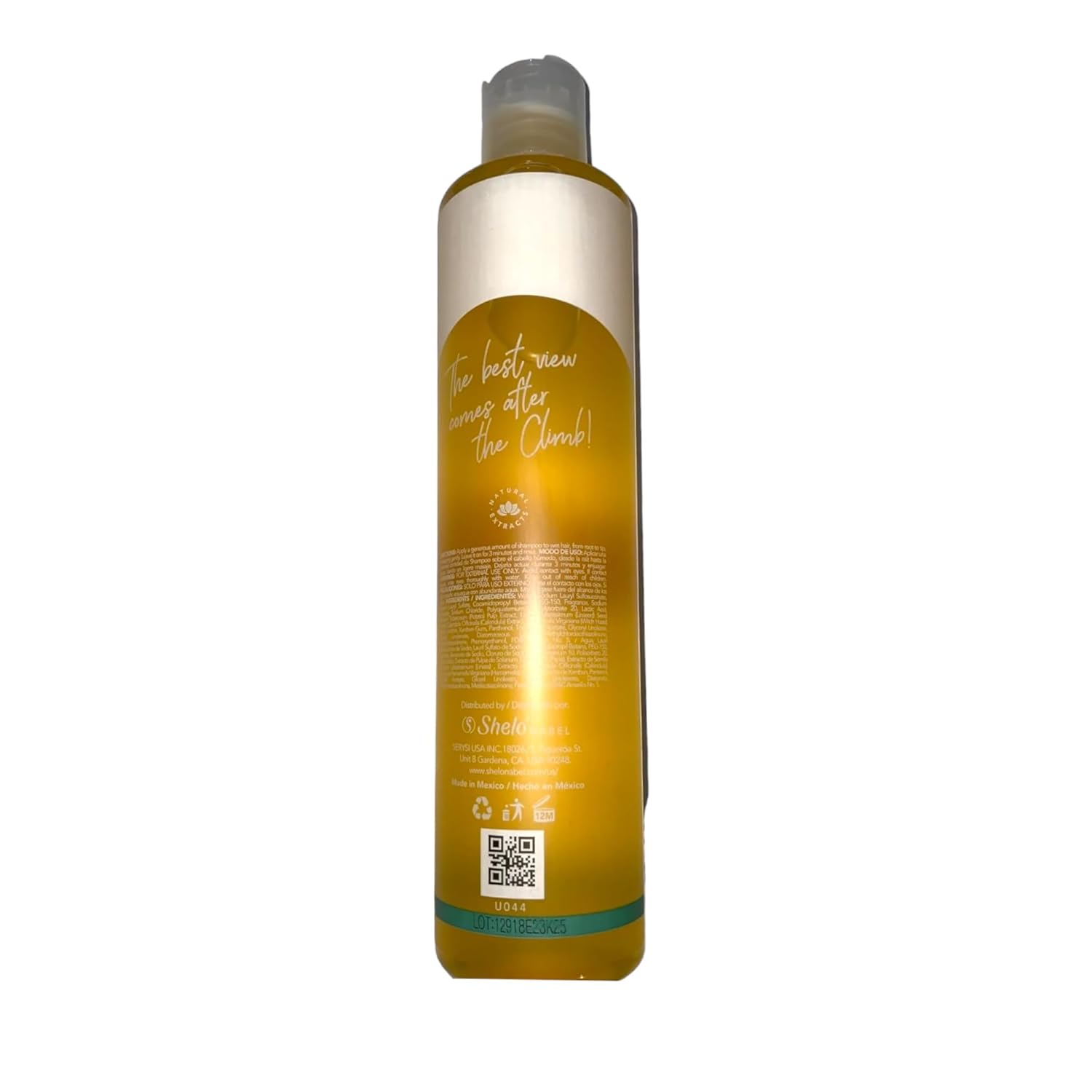 Sheló NABEL Papa Shampoo | Extract Strengthening Shampoo, 17.92 fl oz