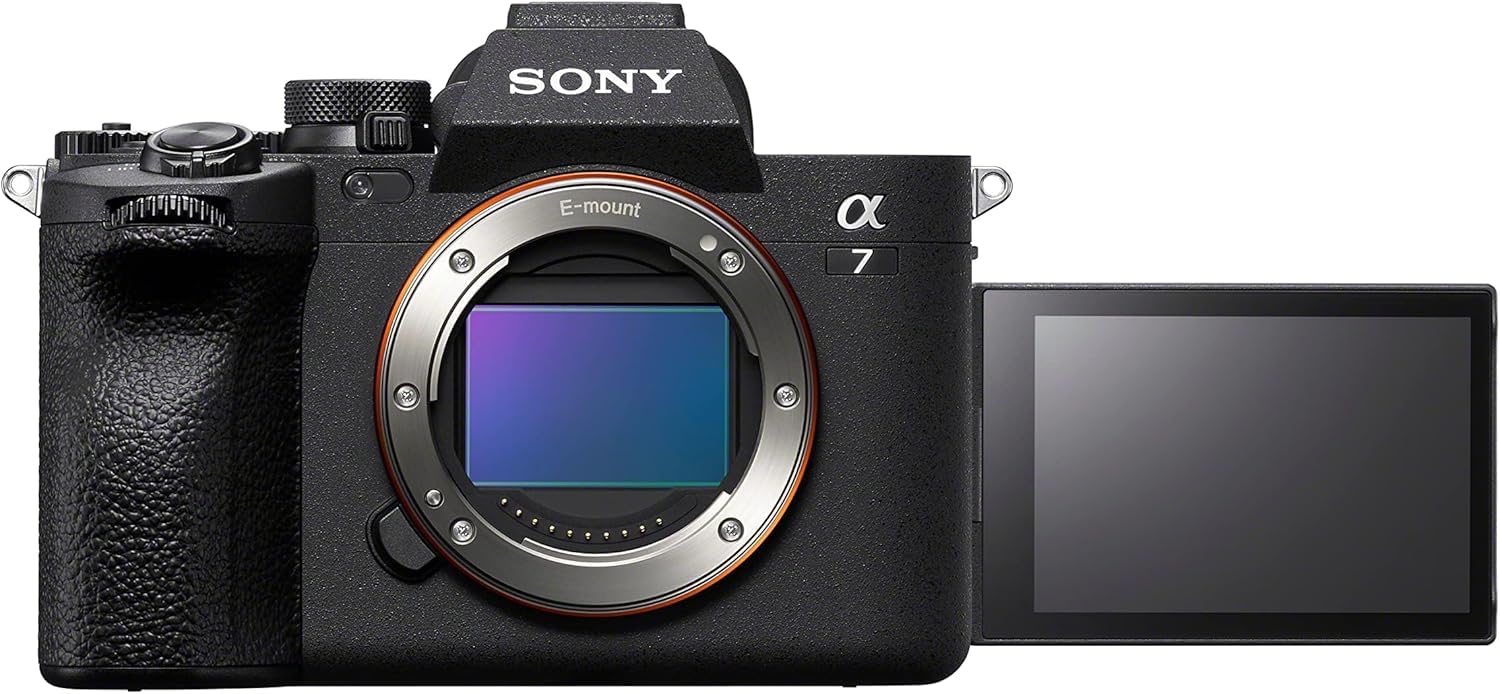 Sony Alpha 7 IV bezlusterkowy aparat pełnoklatkowy dla ekspertów (33 megapiksele, ostrość w czasie rzeczywistym, 10 klatek na sekundę, wideo 4K 60p, regulowany ekran dotykowy) + dodatkowy akumulator