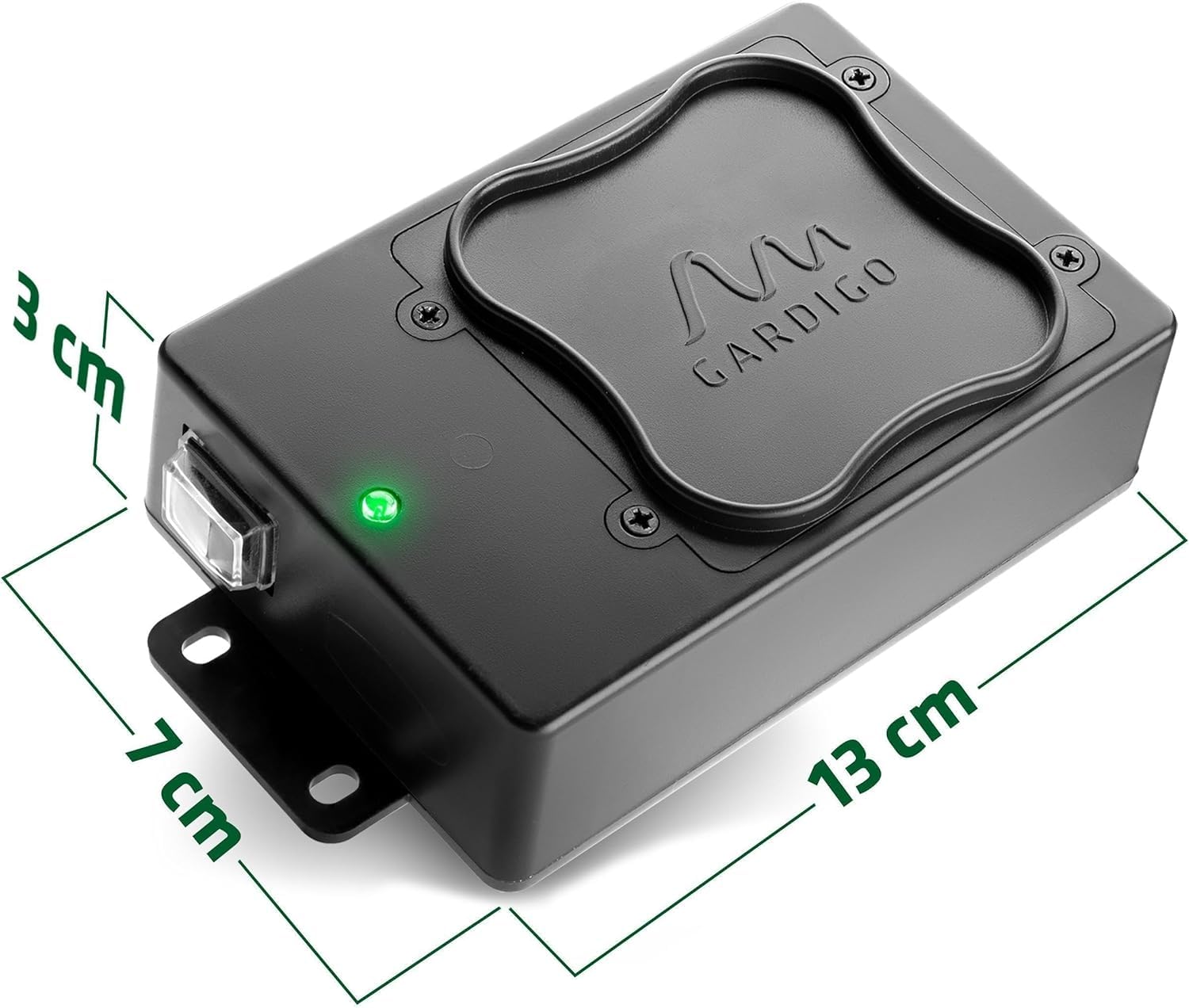 GARDIGO® Repellente Martore Auto a Batteria | Dissuasore Topi con Ultrasuoni | Sostituzione Batterie senza Rimozione | Anti Roditori Mobile per Vano Motore, Soffitta, Casa | Protezione Antiroditori