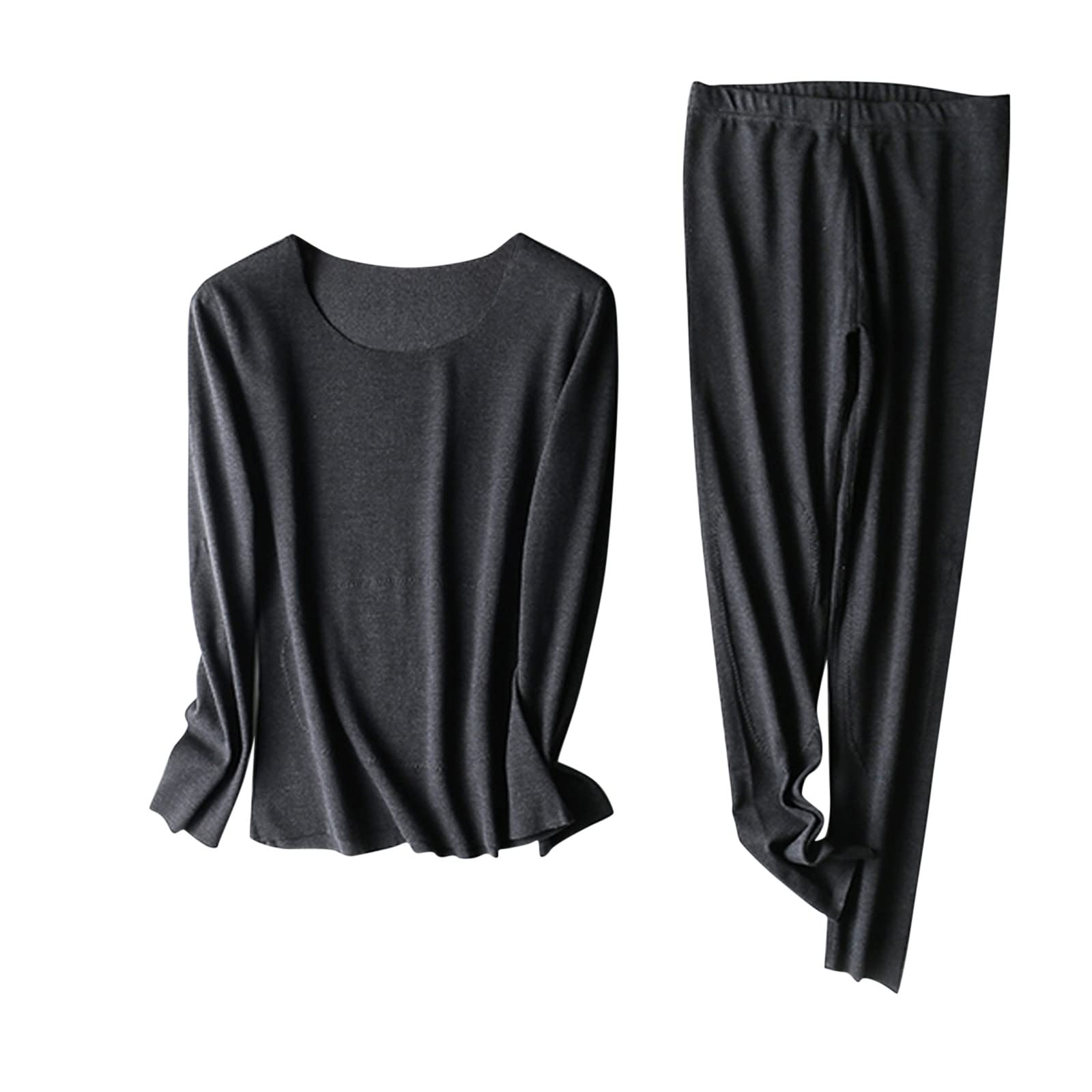 Wintersport Ondergoed IQYU Thermo-ondergoed Dames – Merino Wol Set, Warm En Ademend Voor Skiën En Winter Warm Onderhemd