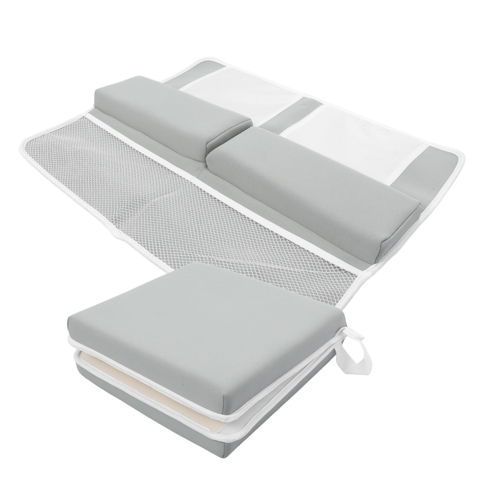 Tissu à séchage rapide pour cette genouillère de bain parents et bébé
