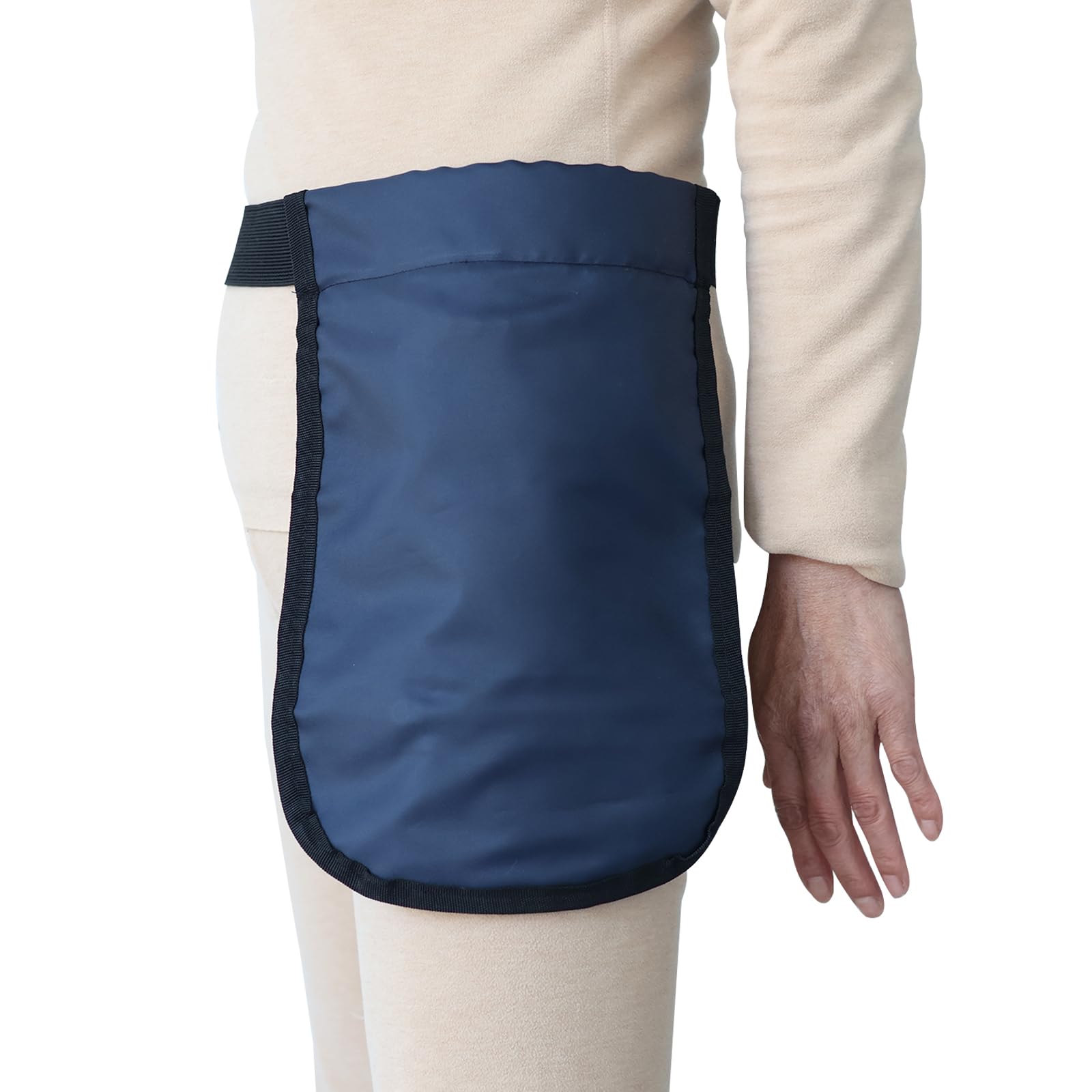 Soporte para bolsa de orina, cubierta de bolsa de catéter portátil ajustable, tela suave, soporte para bolsa de catéter con cinturón, fácil de ocultar, material impermeable