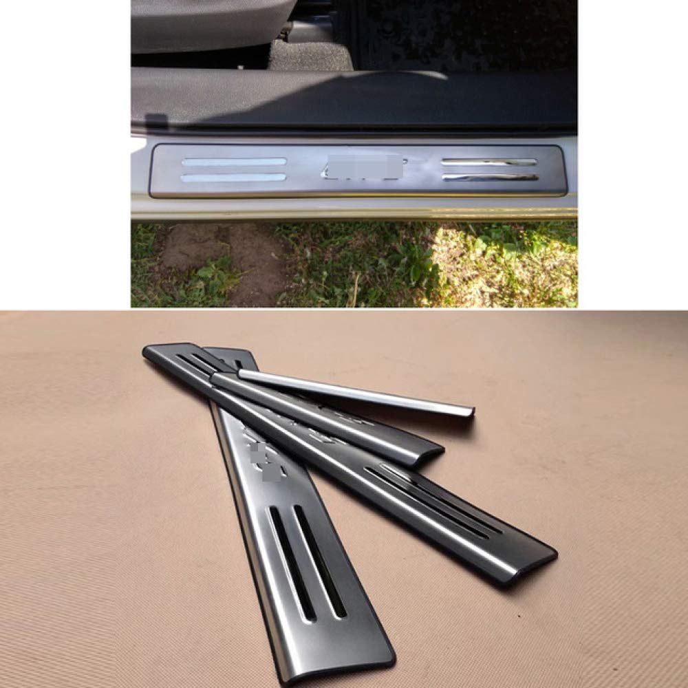 JNXZHQCHD Car Stainless Steel Scuff Plate Door Sill Trim Welcome Pedals Accessories For Mazda CX 5 CX5 CX 5 2013 2014 2015 2016 2017 2018