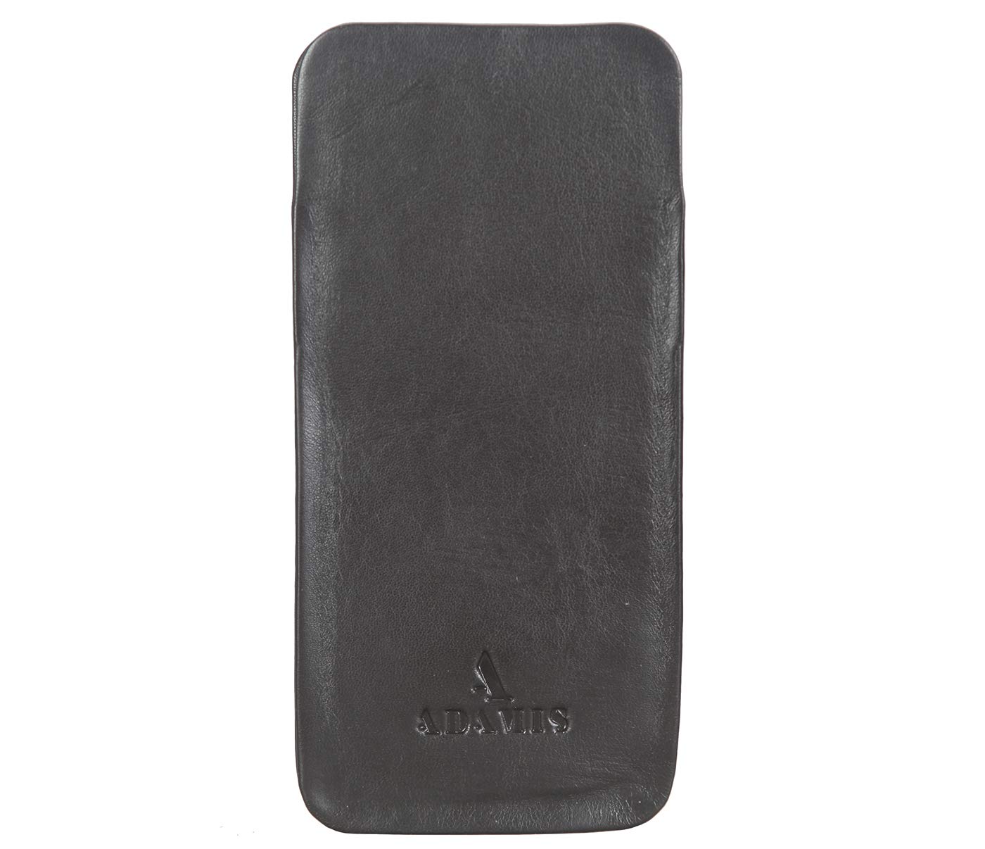 Adamis Genuine Leather Spectacle Case Soft Pouch for Men and Women Flexible And Durable For Sunglass Eyeglass And Reading Glass Holder Compact Size