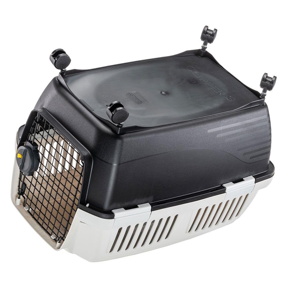 Set wielen 4 zwenkwielen 100 mm rubber grijs RVS, € 57,57