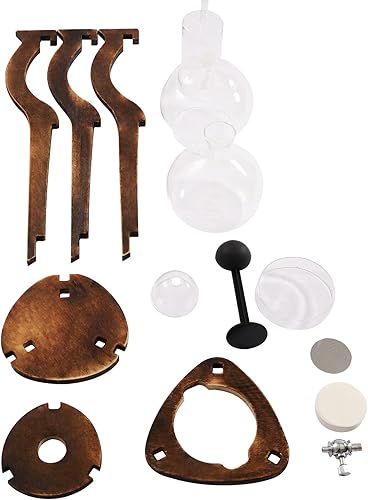 Miniatura 8 de Café helado, torre de goteo en frío, cafetera de café helado, gotero de café helado, cafetera de café helado, 8 tazas (marrón)