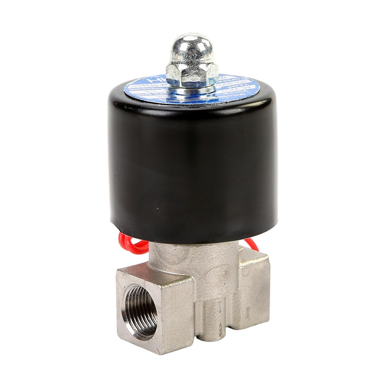 Électrovanne DN10 3/8 en acier inoxydable 24VAC avec joint EPDM normalement fermée