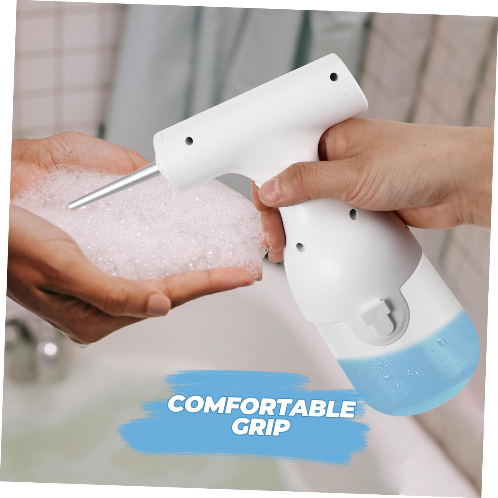 minkissy 5 Juegos Electrico Gel De Baño De Espuma Limpiador Facial Champú Limpiador Espuma De Lavado De Cara Fabricante De Burbujas Para Lavado De Cara Abs.pp.silicona