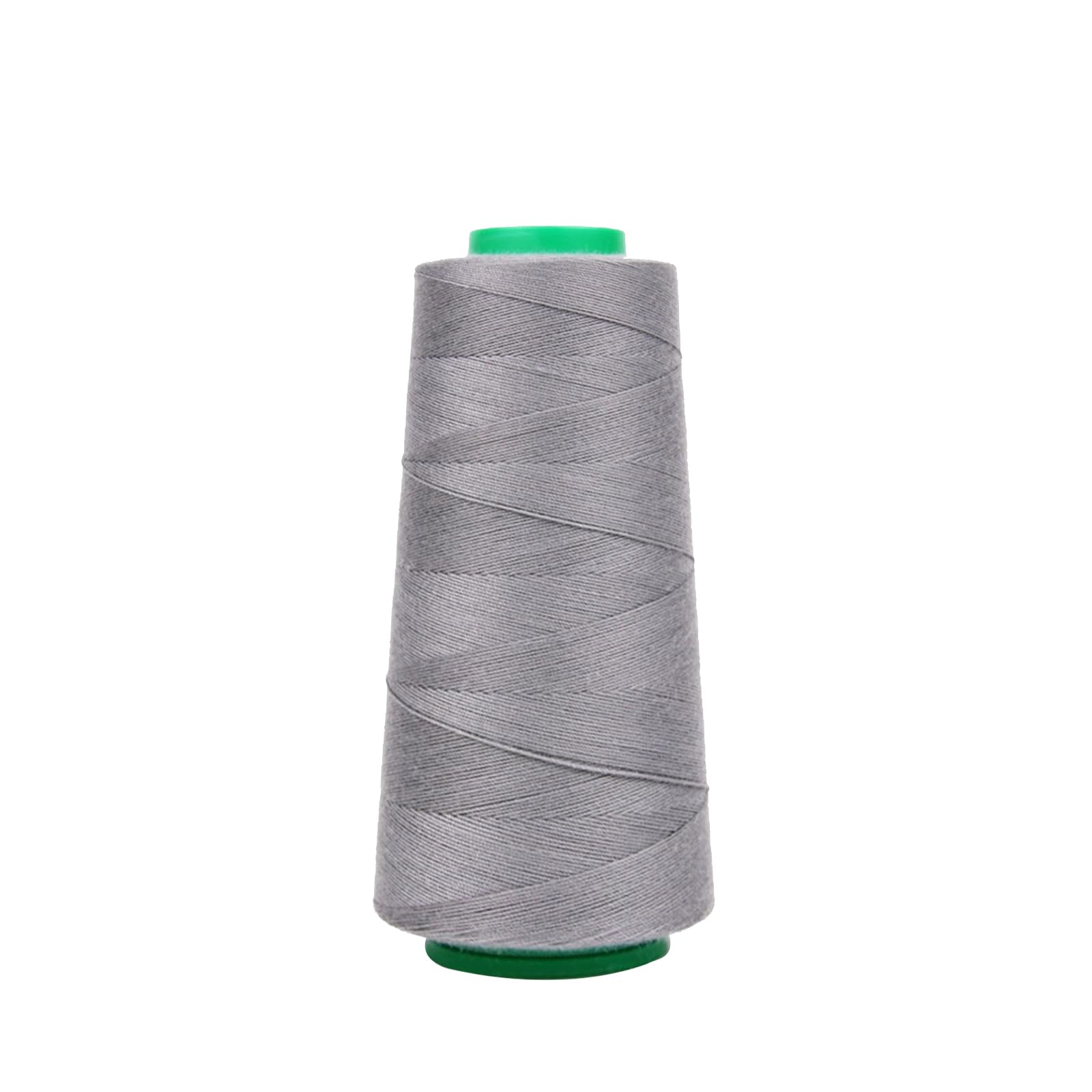 1 Spool Polyester Thread, Gray Polyester Sewing Thread for Hand and Machine Sewing 3000 Yards