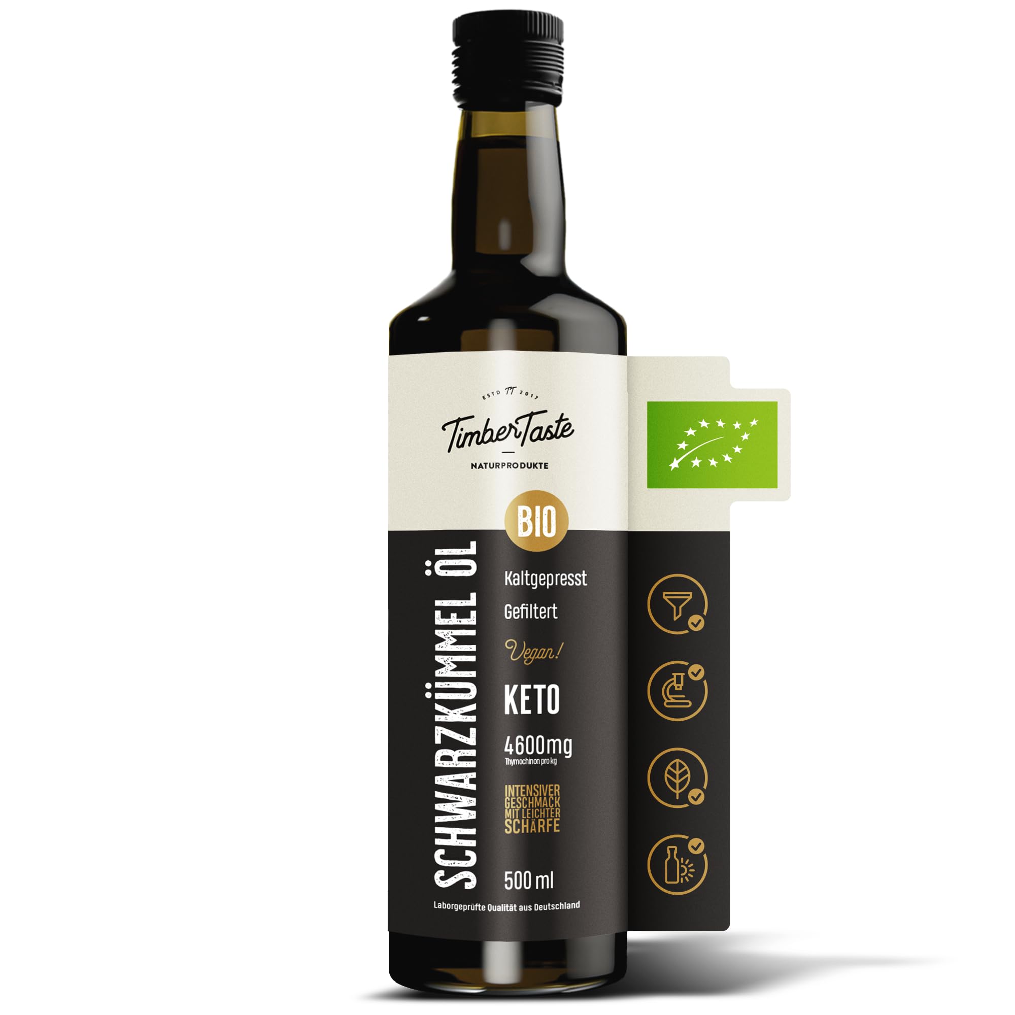 Schwarzkümmelöl gefiltert 250ml - Grün