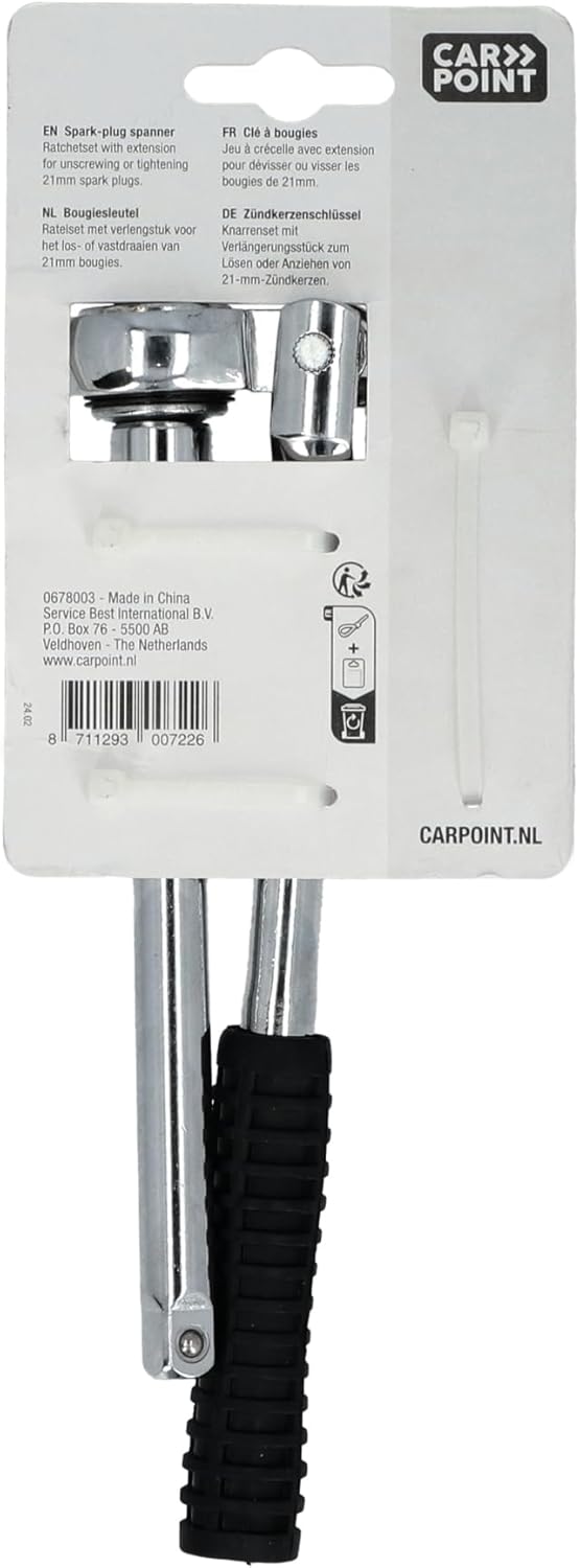 Carpoint 0678003 Spark Plug Ratchet 21 mm