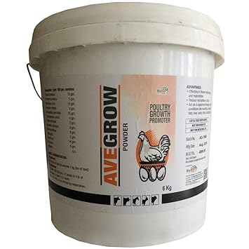 REFIT ANIMAL CARE Poultry Growth Promoter Powder, 6 Kg, Ave Grow