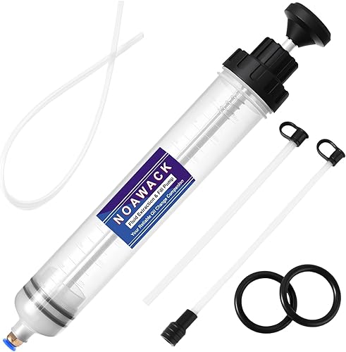 Miniatura 7 de Bomba Extractor de Líquido, Extractor Manual de Aceite para Autos, ATVs y Cortadoras de Césped - Bomba de Transferencia de Aceite con Mangueras