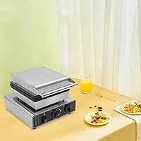 Vista 4 de 16pcs Electric Mini Round Waffle Maker Dutch Pancakes Baker Machine Nonstick 1750W Commercial Waffle Maker For Baking Delicious Waffles