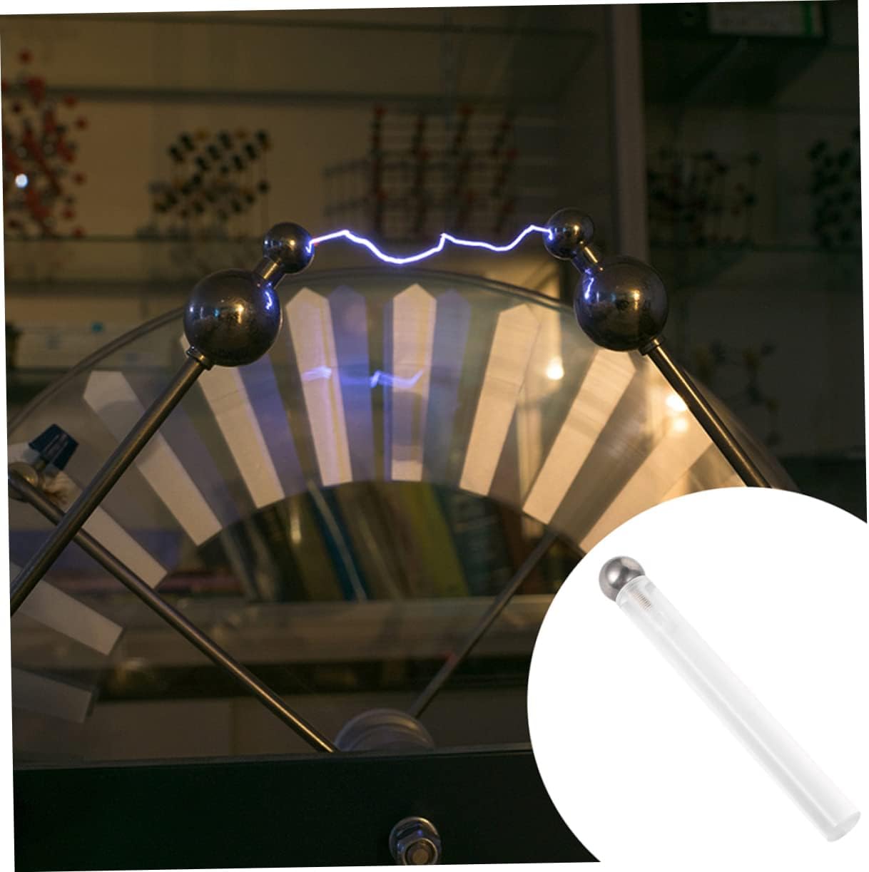 Alipis 2pcs Physics Experimental Tool Electricity School Supplies Electric Ball for Middle School Science Lab