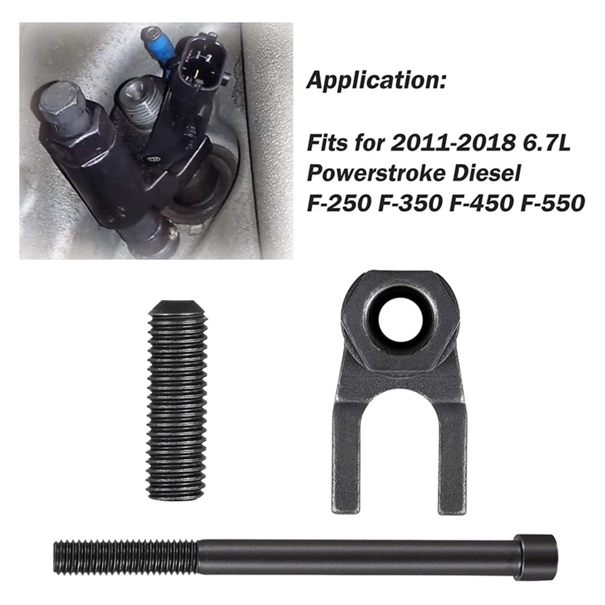 Outil de Retrait D'Injecteur de Carburant 3418 pour 6.7L Course de Puissance - F-450 F-550 2011-2018 Accessoires