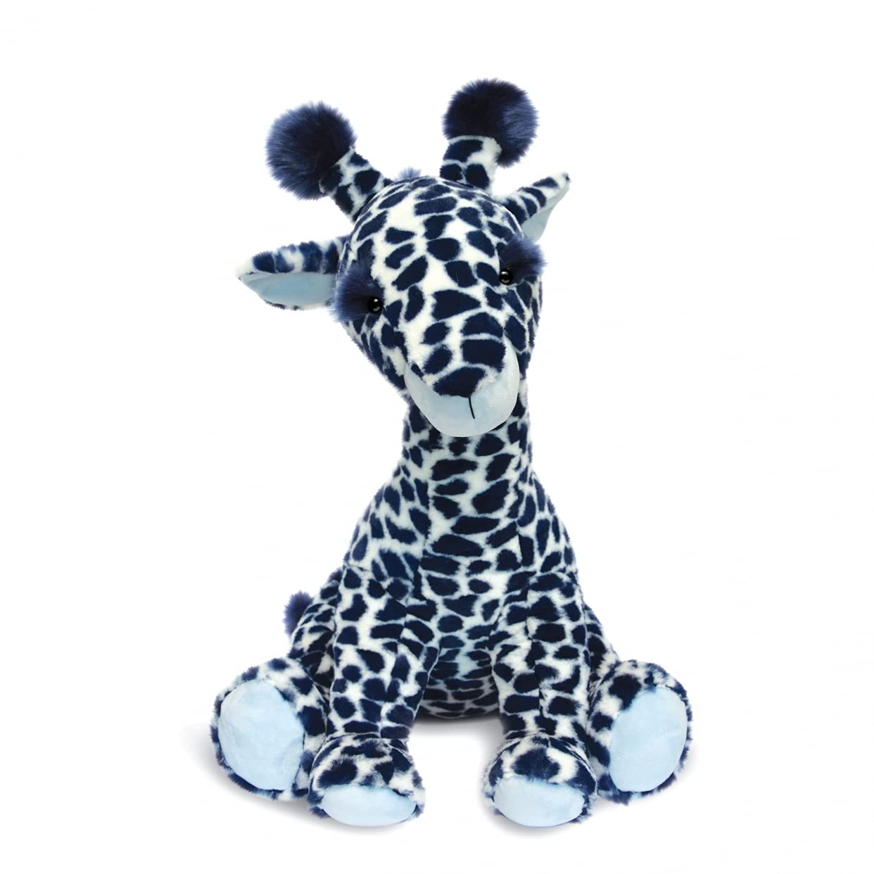 Storia d'Orso – Peluche molto grande Lisi La Giraffa 50 cm blu e bianco – Collezione Terra Selvaggia – Morbido peluche per neonati e bambini dalla nascita – Idea regalo compleanno – HO3044