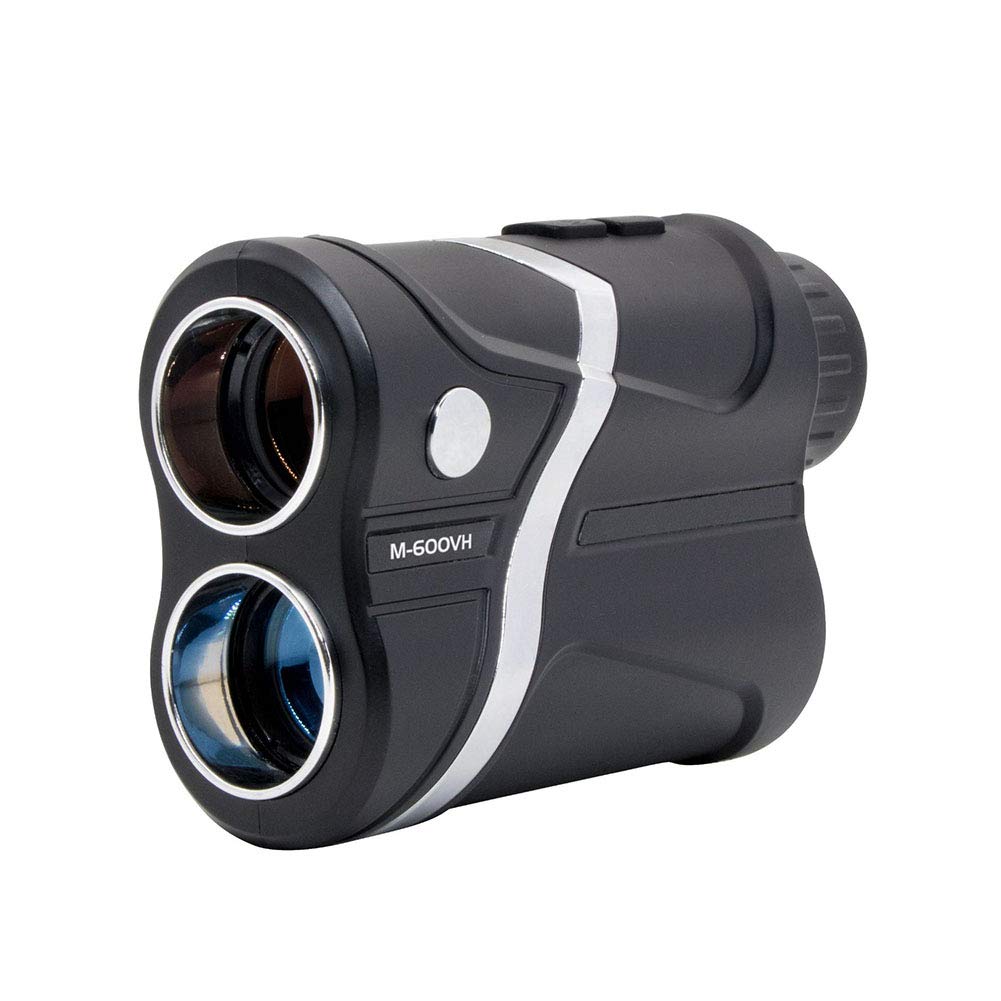AIZYR Chercheur De Gamme De Golf, 600 Mètres Télescope Télémétrique Laser - Quatre en Un, Vitesse/Ranging/Hauteur/Angle (Erreur 0,5 Mètre), Noir