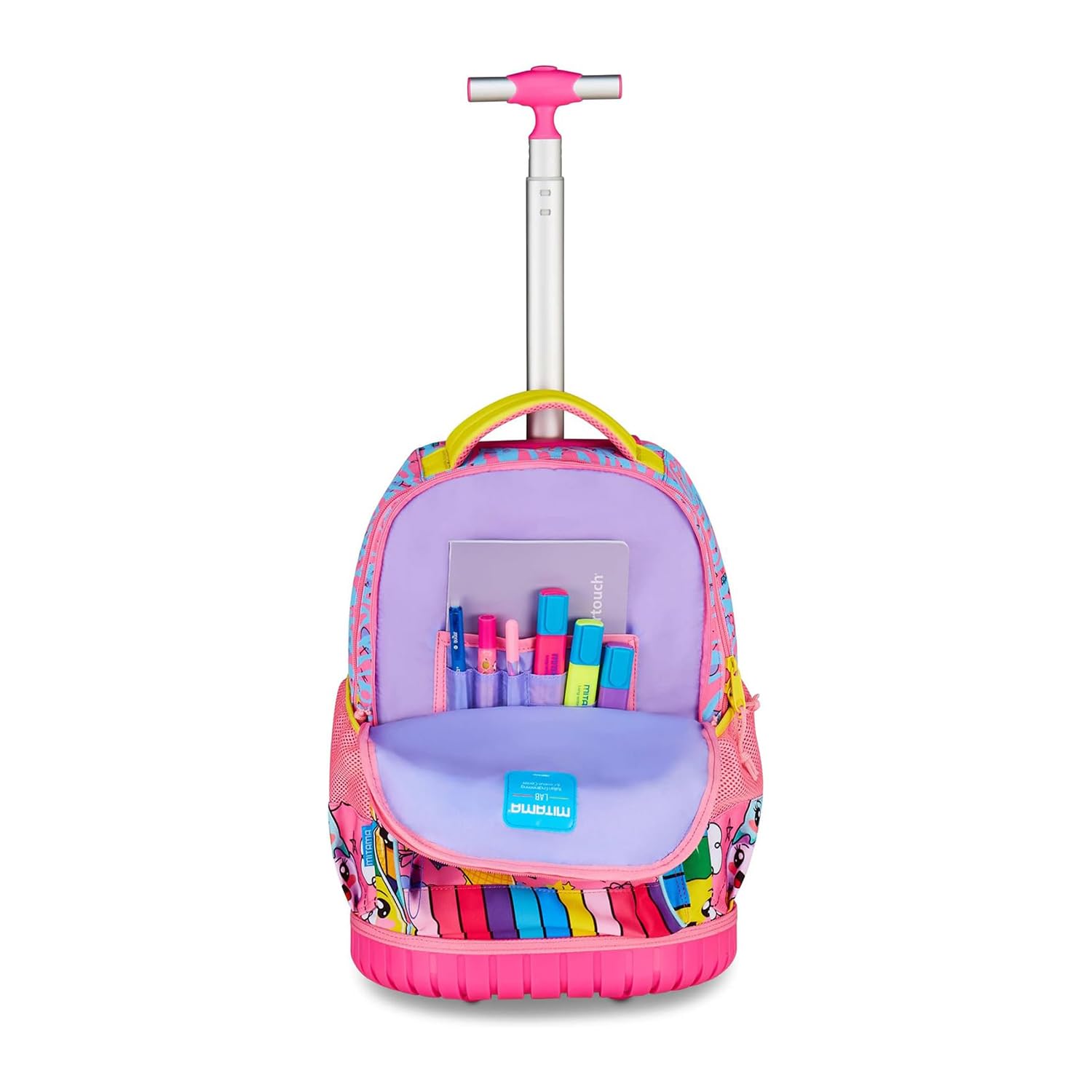 Mitama Trolley Run Extra SWEET DONUTS, 33 Lt, Doppio Scomparto, Tasche multi funzione, bambina, Scuola elementare e media, Tempo libero e viaggi