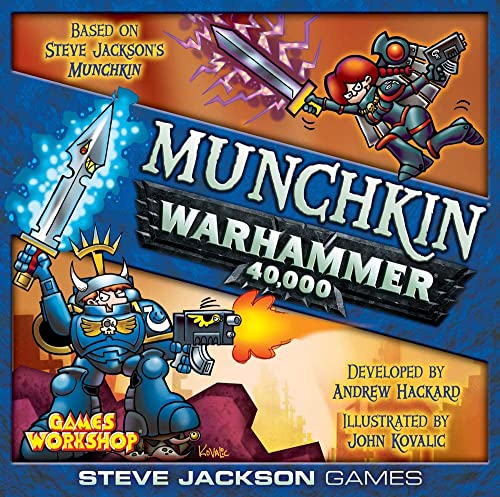 Steve Jackson Games, Munchkin: Warhammer 40000, Board Game, for players aged 14+, Multicoloured - Image 2