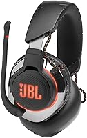 Vista 3 de JBL Quantum 800 - Auriculares inalámbricos para juegos con cancelación activa de ruido y Bluetooth 5.0, color negro