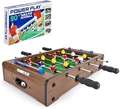 Power Play | Table Top Football Game, Wooden Outdoor Indoor Game for Kids and Adults, Small 20Inch