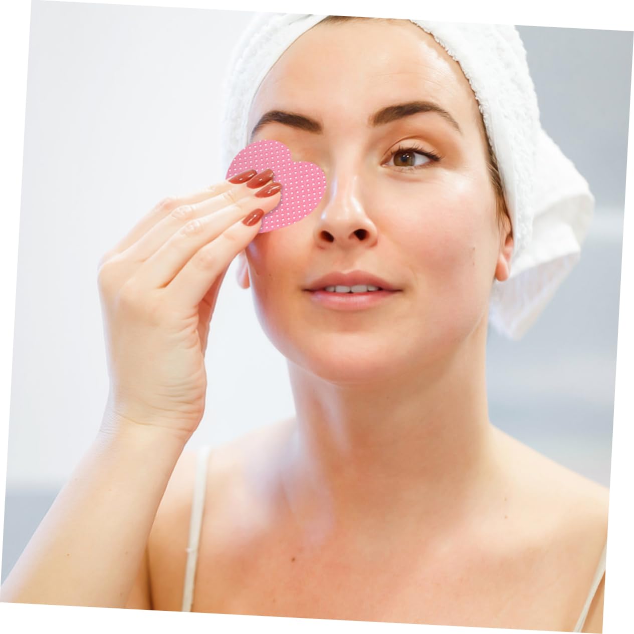 Healvian Almohadillas De Algodón Para Limpieza De Uñas y Maquillaje Por Caja Desmaquillador Para Esmalte y Extensiones De Pestañas Absorbente Para Manicura