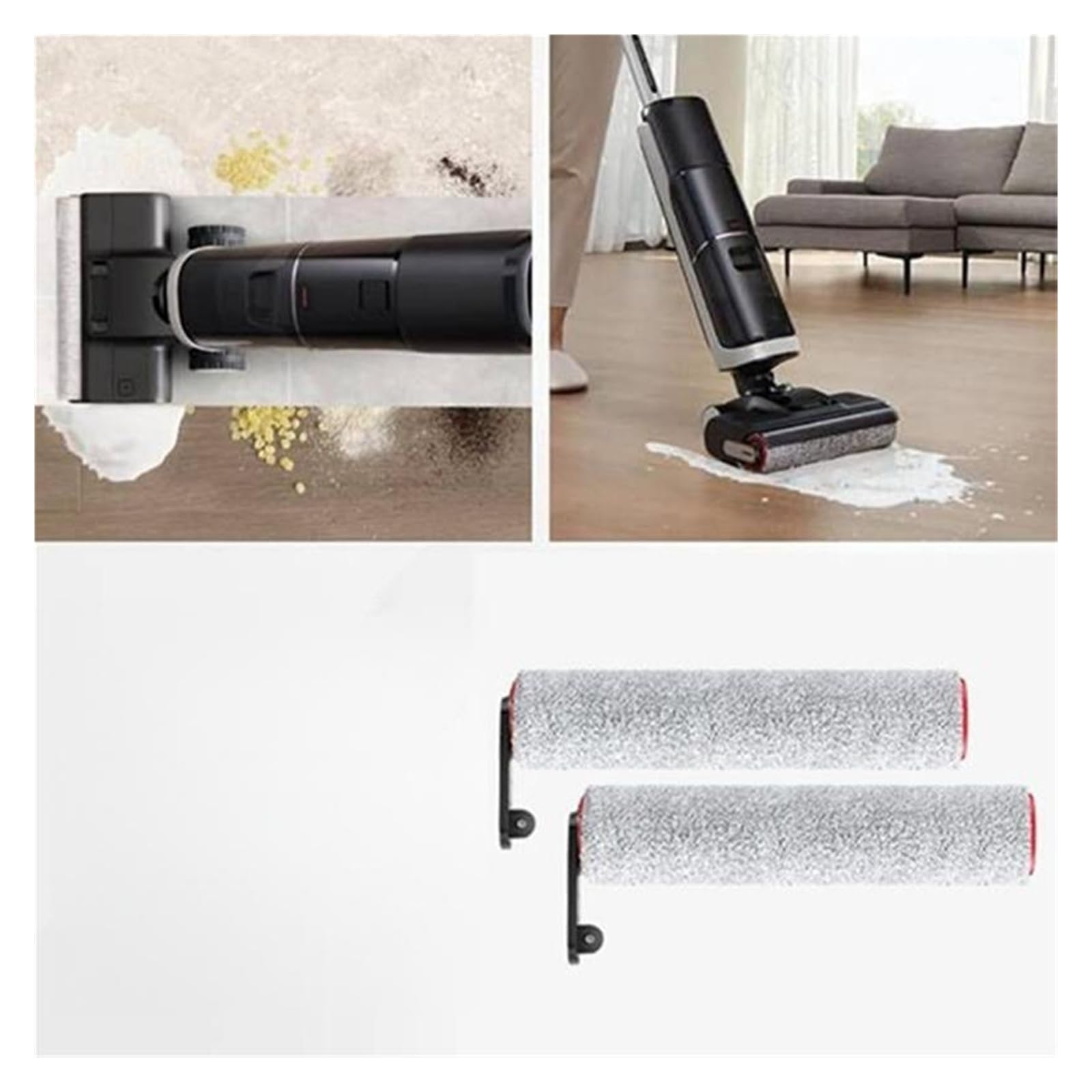 Spazzola A Rullo 3 Pezzi, Compatibile Con Dreame, H14 Pro, H20 Ultra, H30 Ultra, Pezzi Di Ricambio H13 Pro
