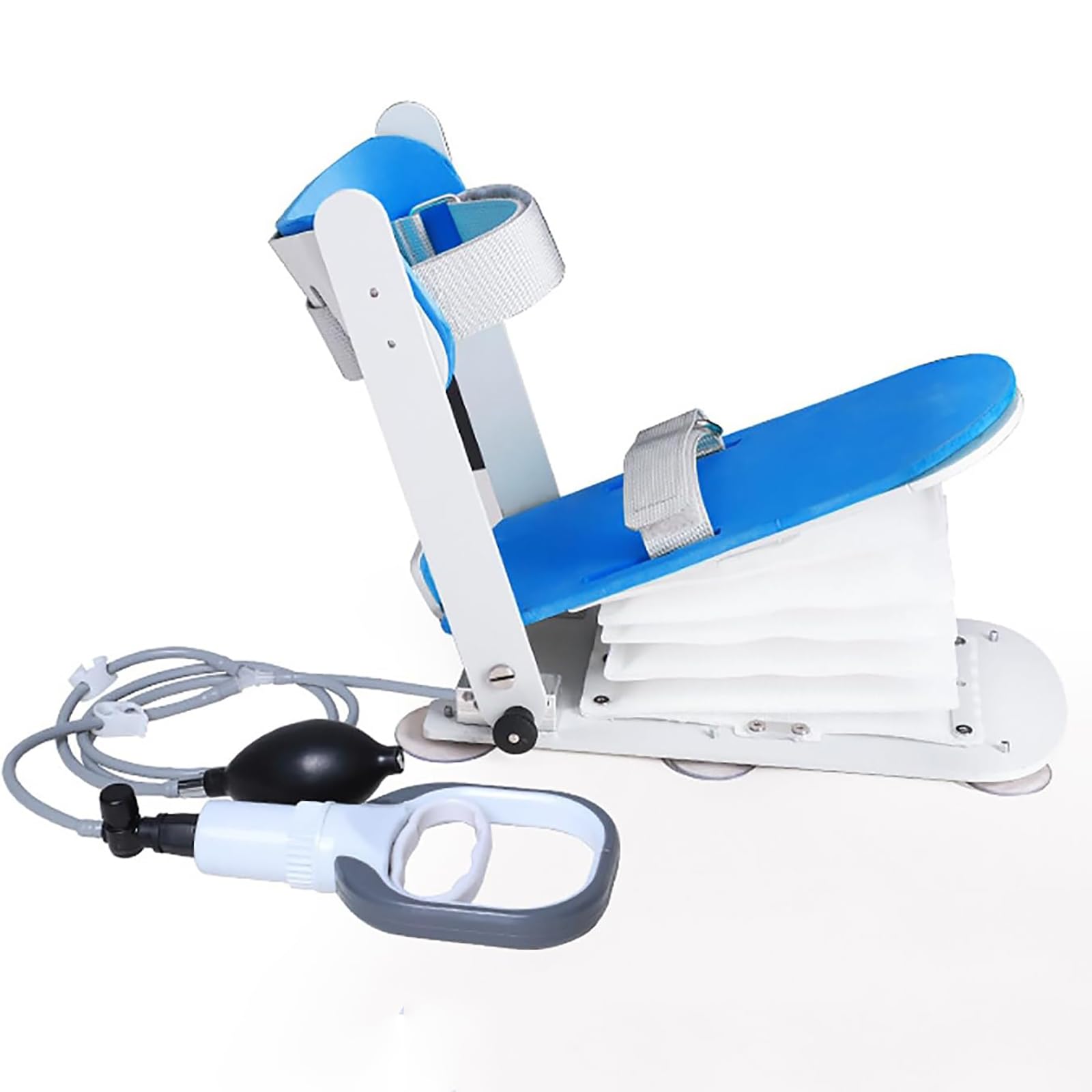 Knöchel-Rehabilitationstrainingsgerät, Professioneller Knöchel-Rehabilitationstrainer Mit Airbag, 5-Fach Einstellbar Und Maximaler Winkel 140°, All-Winkel-Übung Für Die Postoperative Pflege