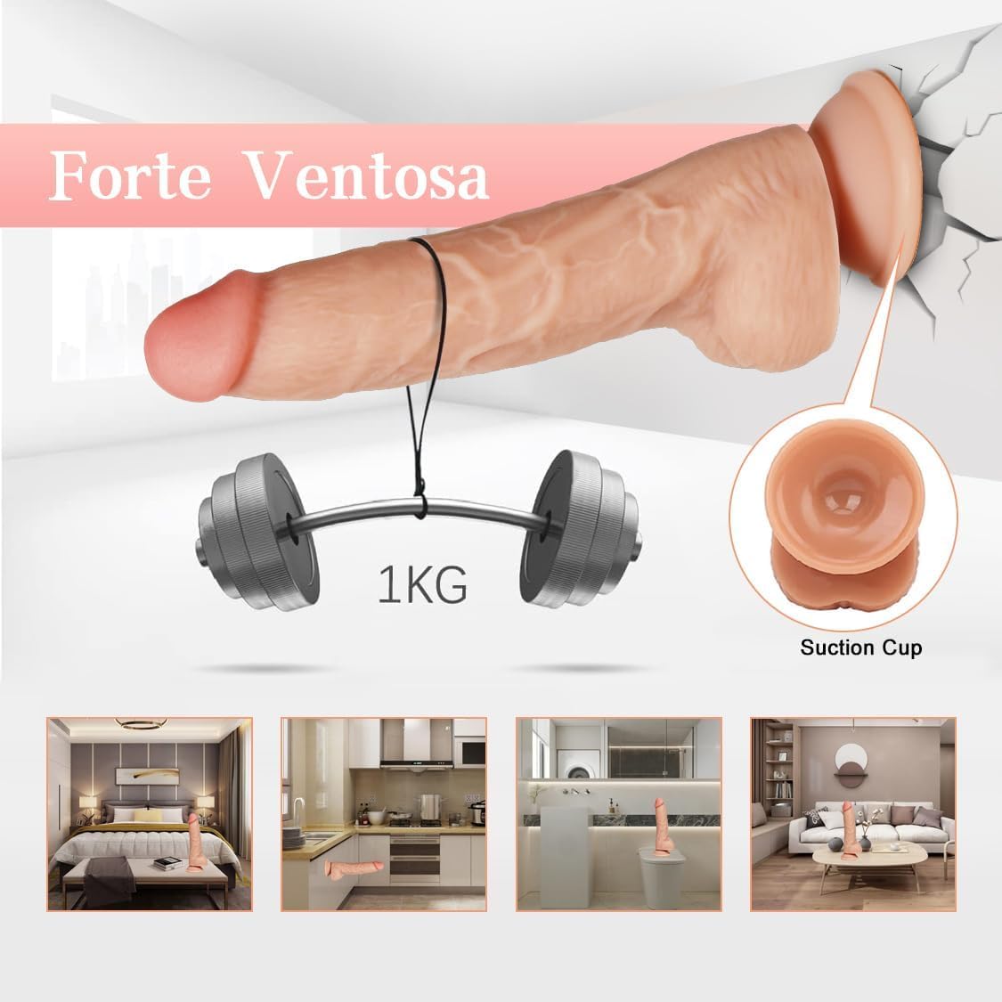 Dildo Realistico Vibratoreper Donna Professionale Clitoride Vibratore Anale Sexytoysys Uomo Coppia 10 Modalità Vibrazione Sex Toys Vibratoriper Donne con Telecomando Dildo Anali XXL per Coppie, W04