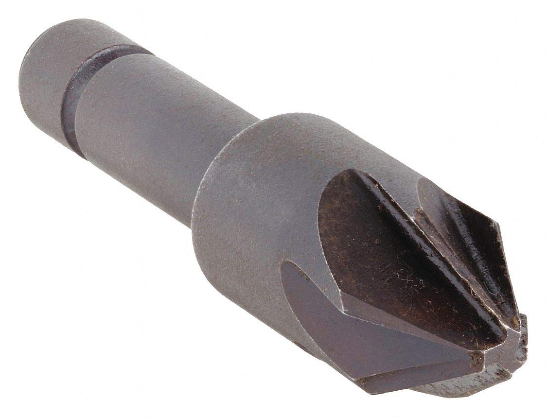 Countersink, 6 Fl, 60 Deg, 1/2, Cobalt