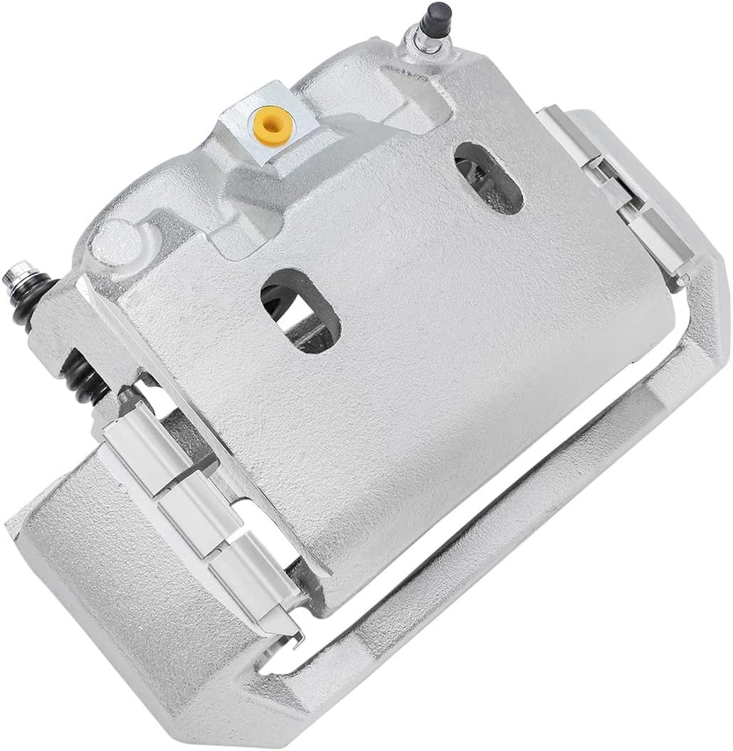 Detroit Axle - Front Brake Kit for 2003-2008 Dodge Ram 2500 3500 Disc Brake Calipers Ceramic Brake Pads 2004 2005 2006 2007 Replacement