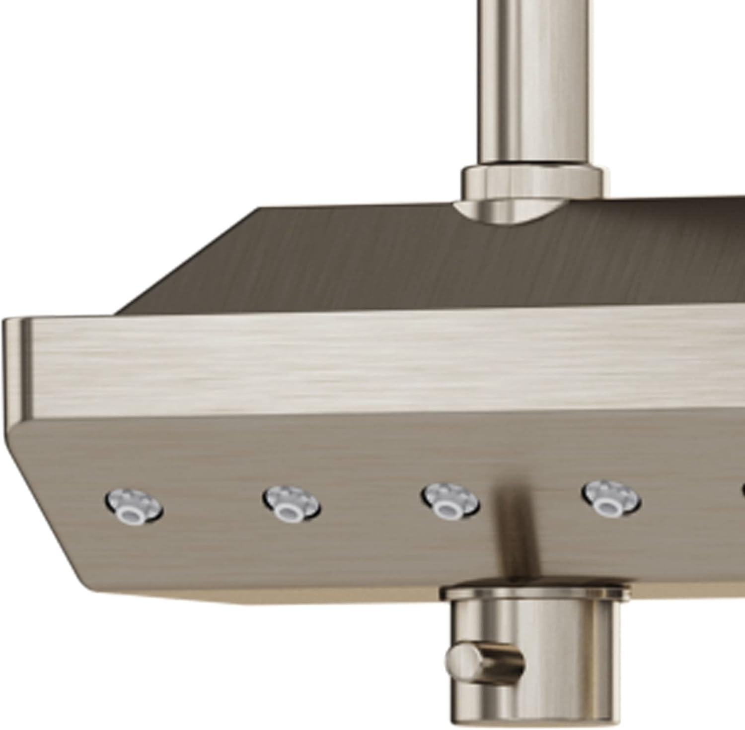 PULSE ShowerSpas 1054-BN-1.8GPM AquaPower Shower System with 11" Rain Showerhead, Air-Infused "AquaPower" Sprays and Magnet Attached 3-Function Hand Shower, 1.8 GPM, Brushed Nickel