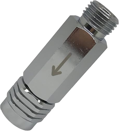 Scuba Choice Adaptador de válvula unidireccional para buceo, M 96-18 a F 96-18