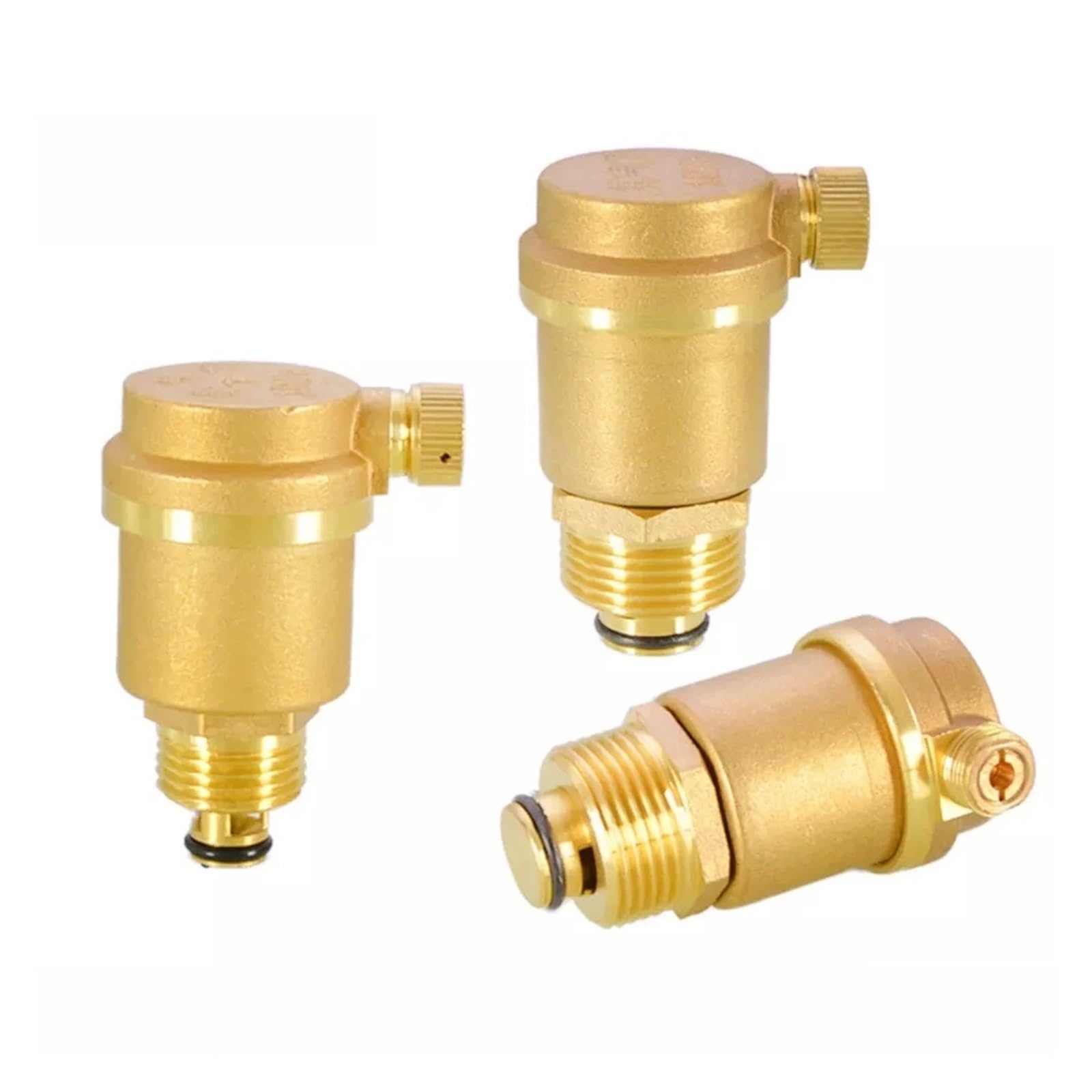 Hudfvioi 3I4 (Dn20) Brass Pressure Relief Valve Brass Automatic Air Vent Bleeder Bottle Valve For Water Pump