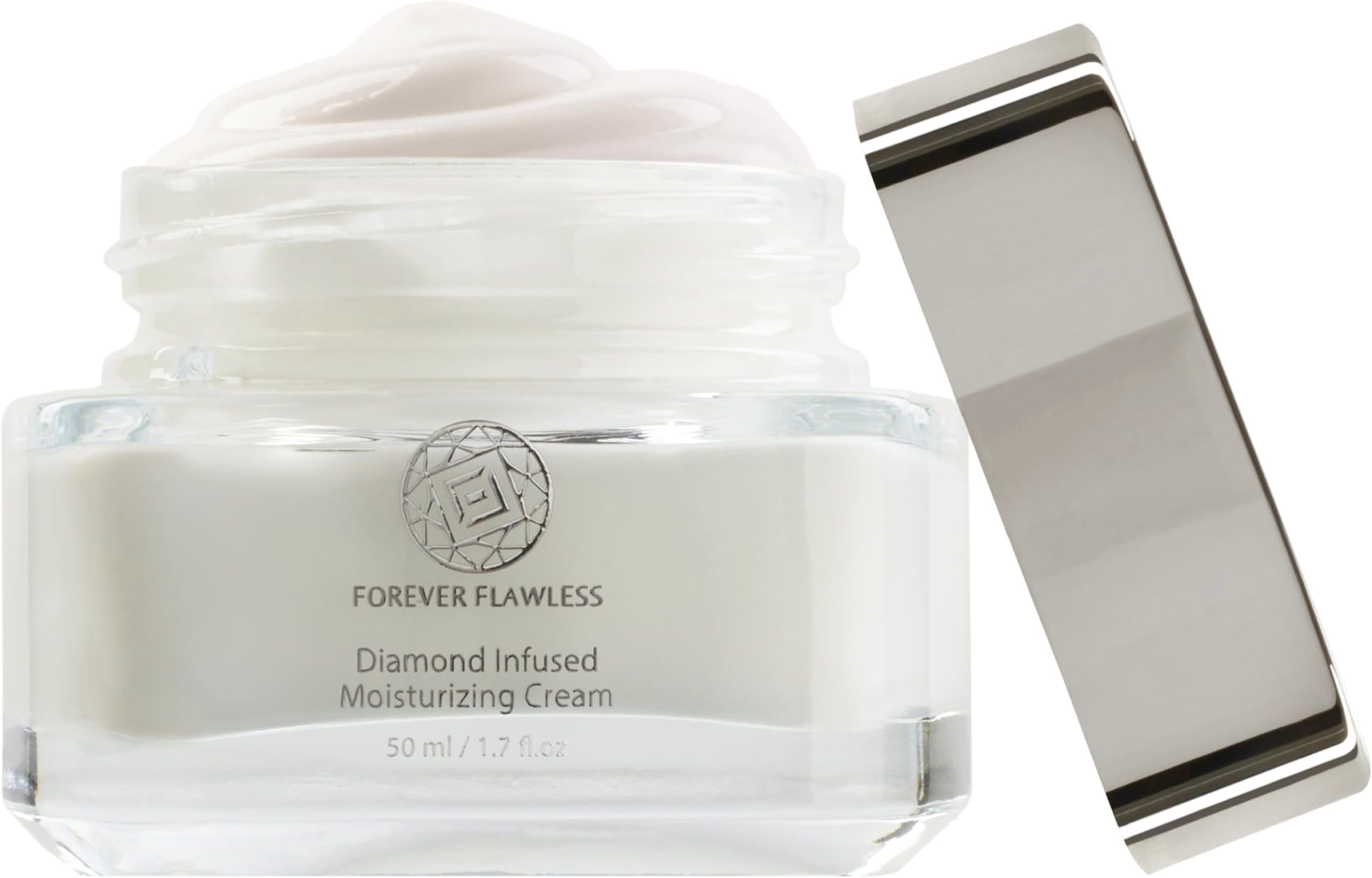 Luxury Moisturizing Face Cream. Diamond Infused Anti-Aging Cream. For a 24/7 Day/Night Optimal Hydration Level and For a Radiant, Flawless Appearance.