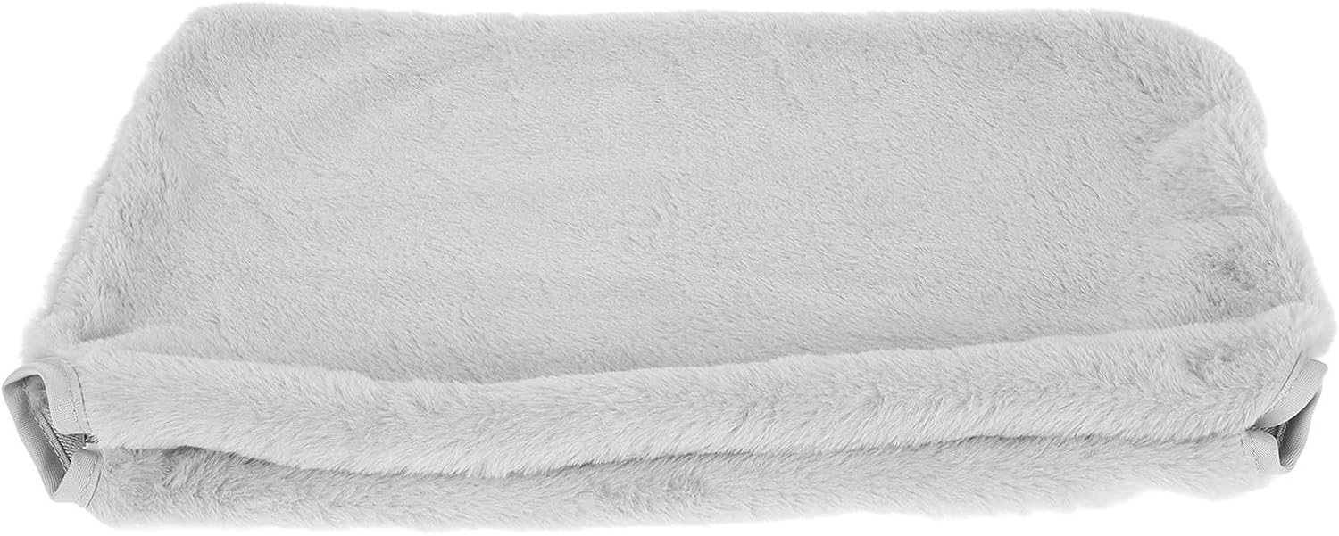 FRCOLOR Detachable Plush Replacement Cat Perch Cover for Indoor Cat Window Perch and Hammock with Breathable, Foldable Design and Universal Fit for Easy Cleaning