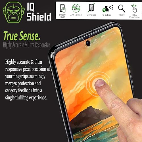 Miniatura 9 de IQShield Paquete de 2 protectores de pantalla para Motorola Razr PlusRazr+ (202520242023) película de TPU transparente, instalación sin burbujas,
