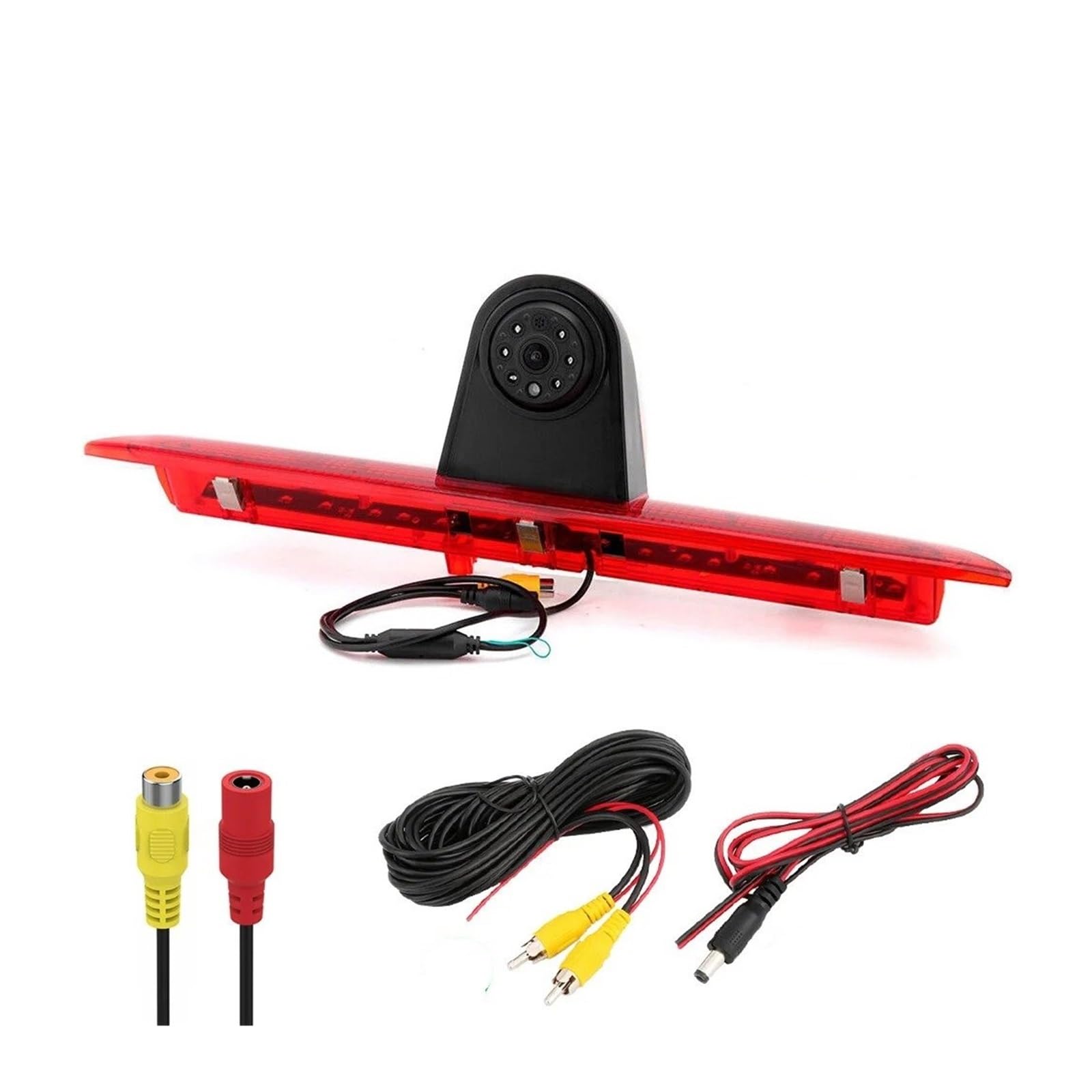Rückfahrkamera Set Für Ford Für Transit Mk8 2013-2022 AHD 1080P 3rd Bremslicht Rückfahrkamera 1/3 AHD Sensor Hinten Kamera Mit 10m Kabel Rückfahrkameras