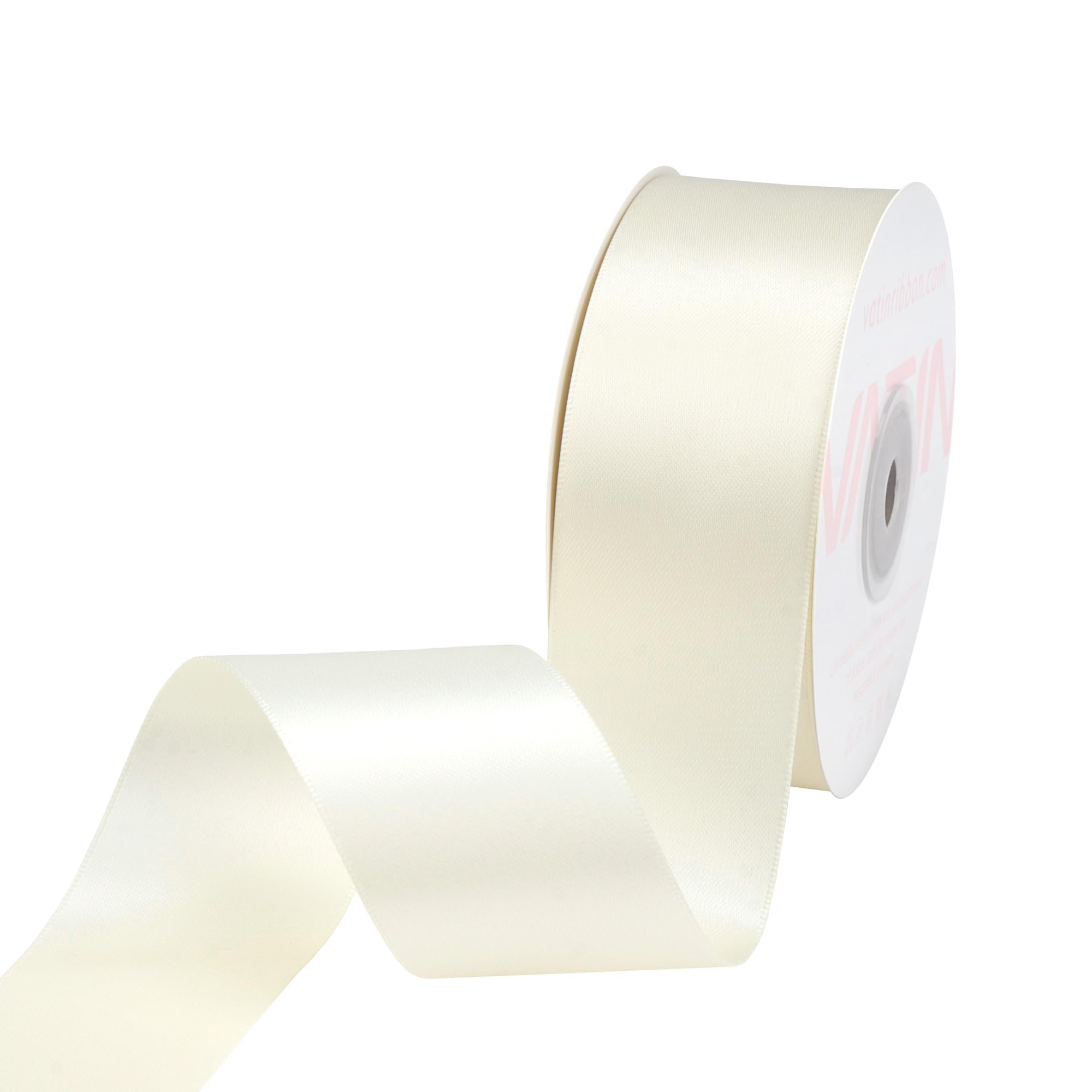 VATIN 100mm Wide Double Faced Polyester Deep Navy Blue Satin Ribbon- 4.5 Metre/Spool, Perfect for Chair Sash, Making Bow, Sewing and Wedding Bouquet — view 129