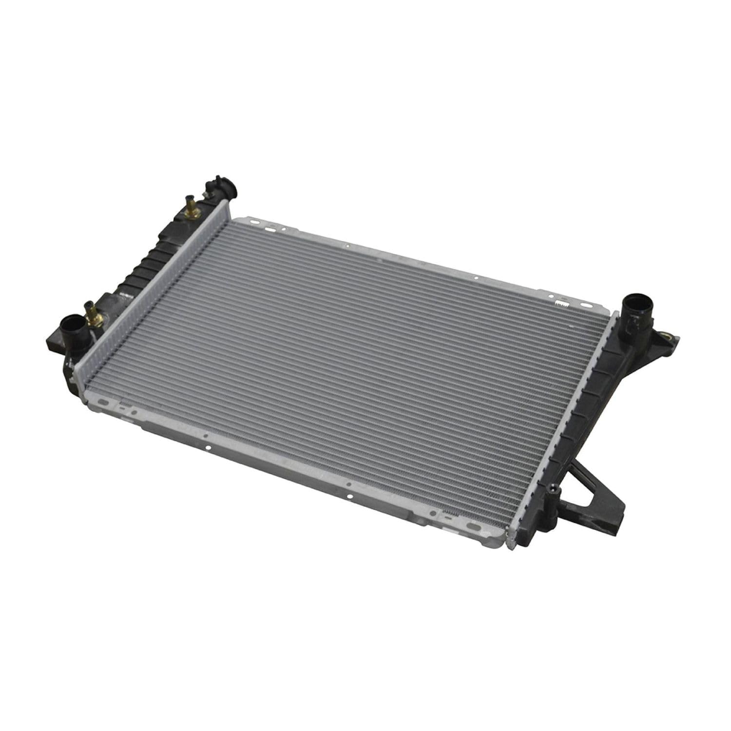 Radiators Without Rad Cap Aluminum,Plastic 27.56 Height 1pc Top Right-Inlet Location Female-Transmission Oil Cooler Fitting Gender Radiator-Type for Bronco for F350/F250/F150