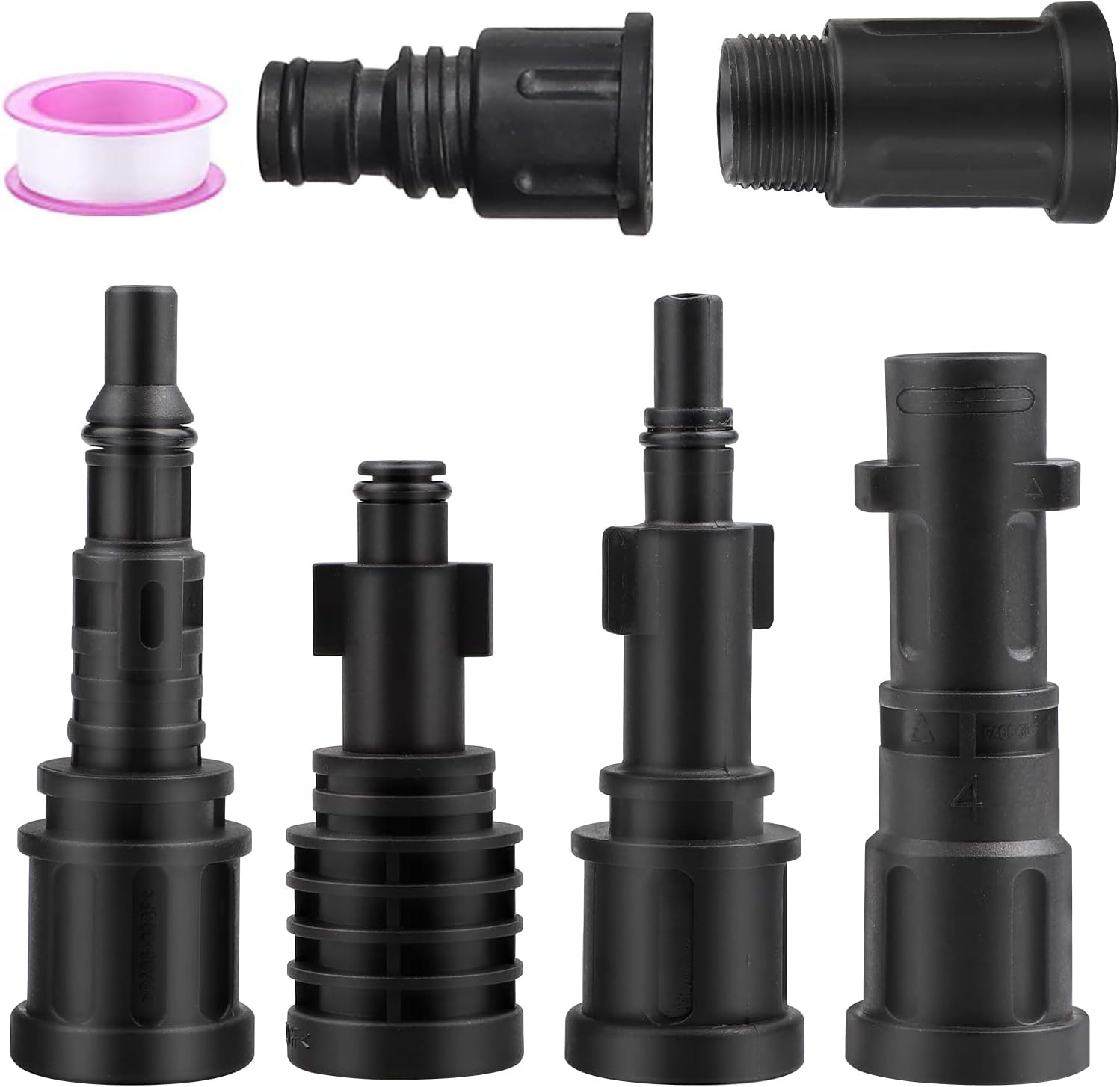 M&M Smartek Adapter für Kärcher Parkside Nilfisk, Quick Click, Easy!Lock TR22, Bosch G1/4 IG